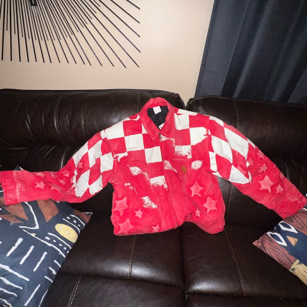 Badson Red and White Jacket